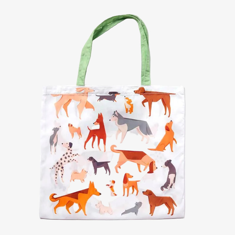 FOLDABLE TOTE BAG // DOGS
