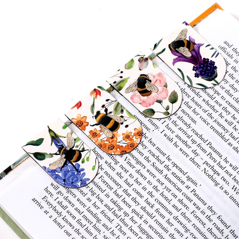 MAGNETIC BOOKMARKS // BEES