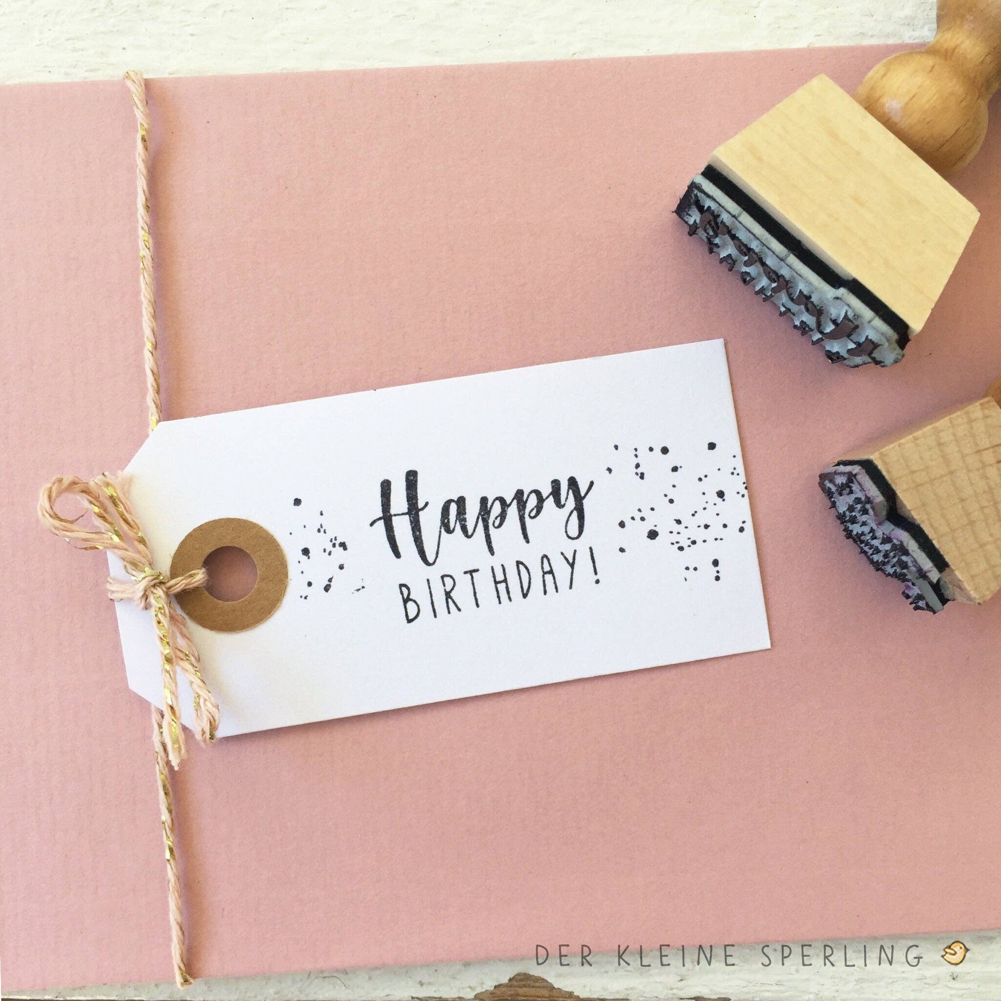 STAMP // HAPPY BIRTHDAY