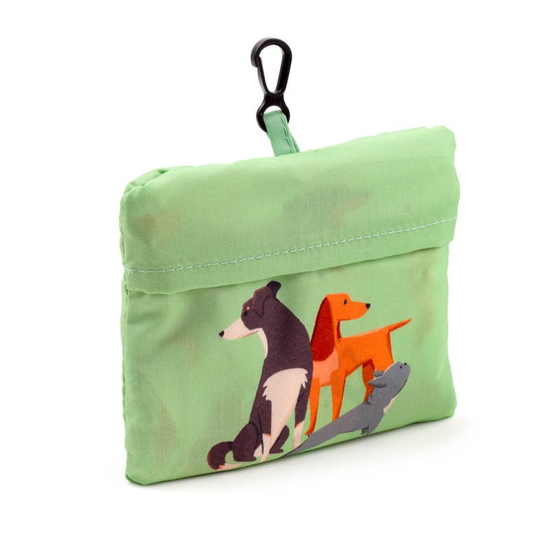 FOLDABLE TOTE BAG // DOGS