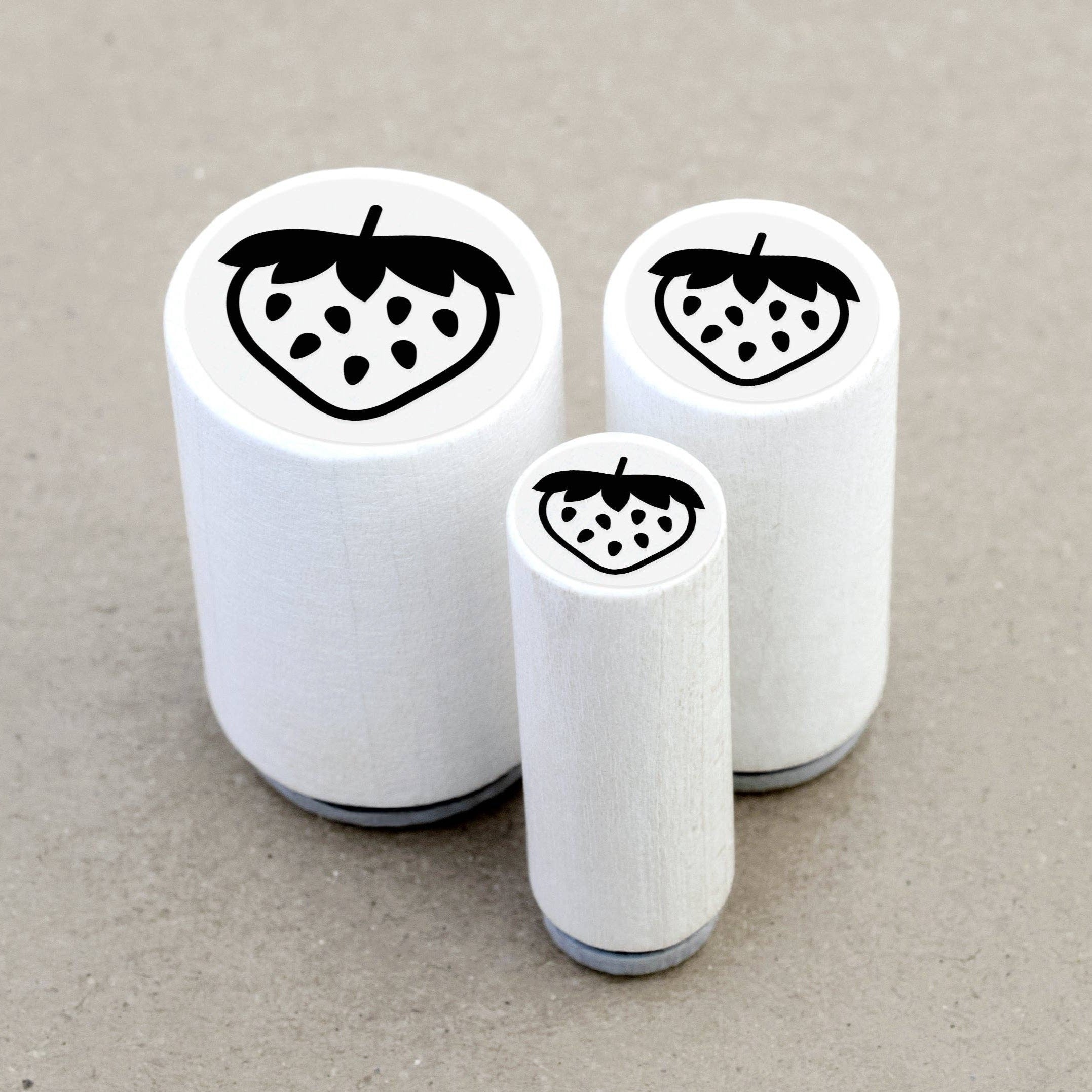 MINI RUBBER STAMP // STRAWBERRY