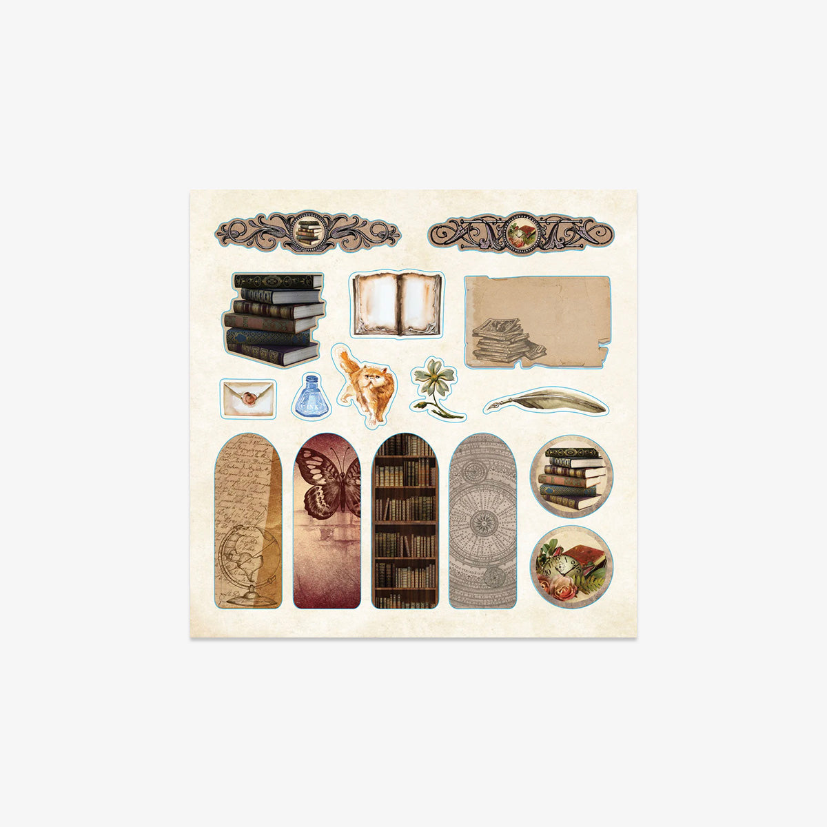 STICKER BOOK // BIBLIOPHILIA EPHEMERA