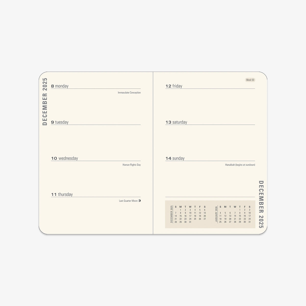 CALENDAR SEP 2025 - DEC 2026 // GILDED TREE OF LIFE