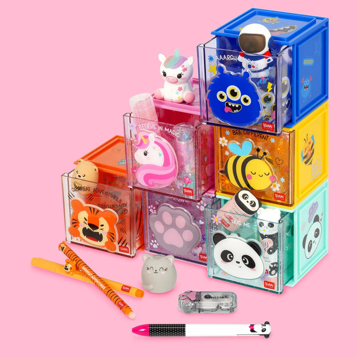 STACKABLE STORAGE BOX // MONSTER