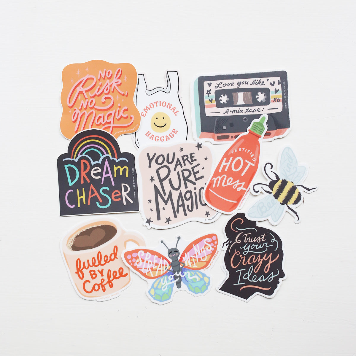 VINYL STICKER // HOT MESS