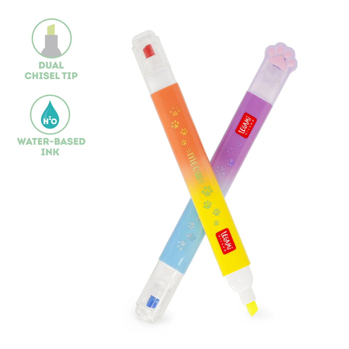 MEOW HIGHLIGHTERS // SET OF 6