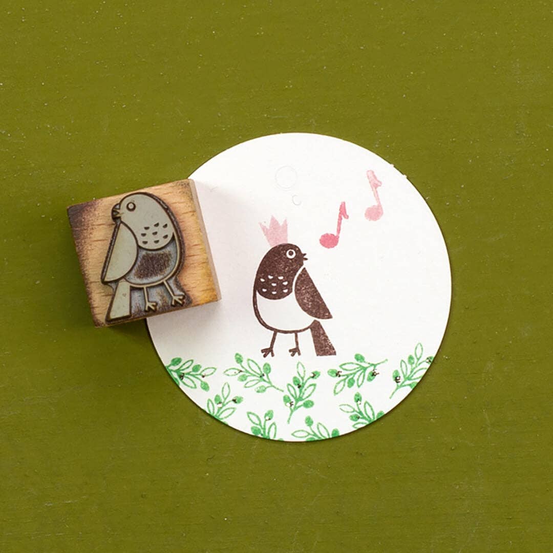 MINI RUBBER STAMP // OLIVE BRANCH