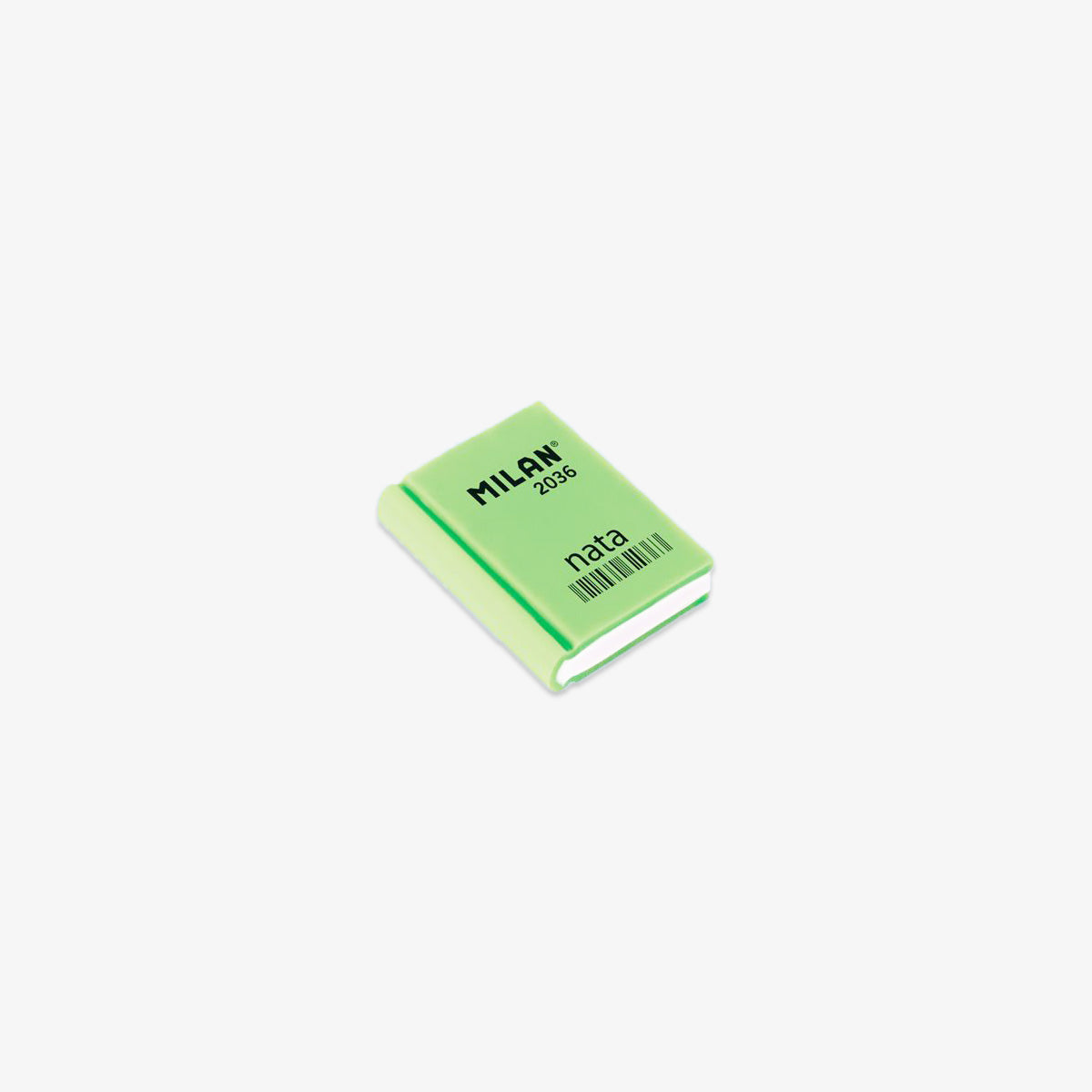 BOOK SHAPED NATA ERASER 2036 // NEON GREEN