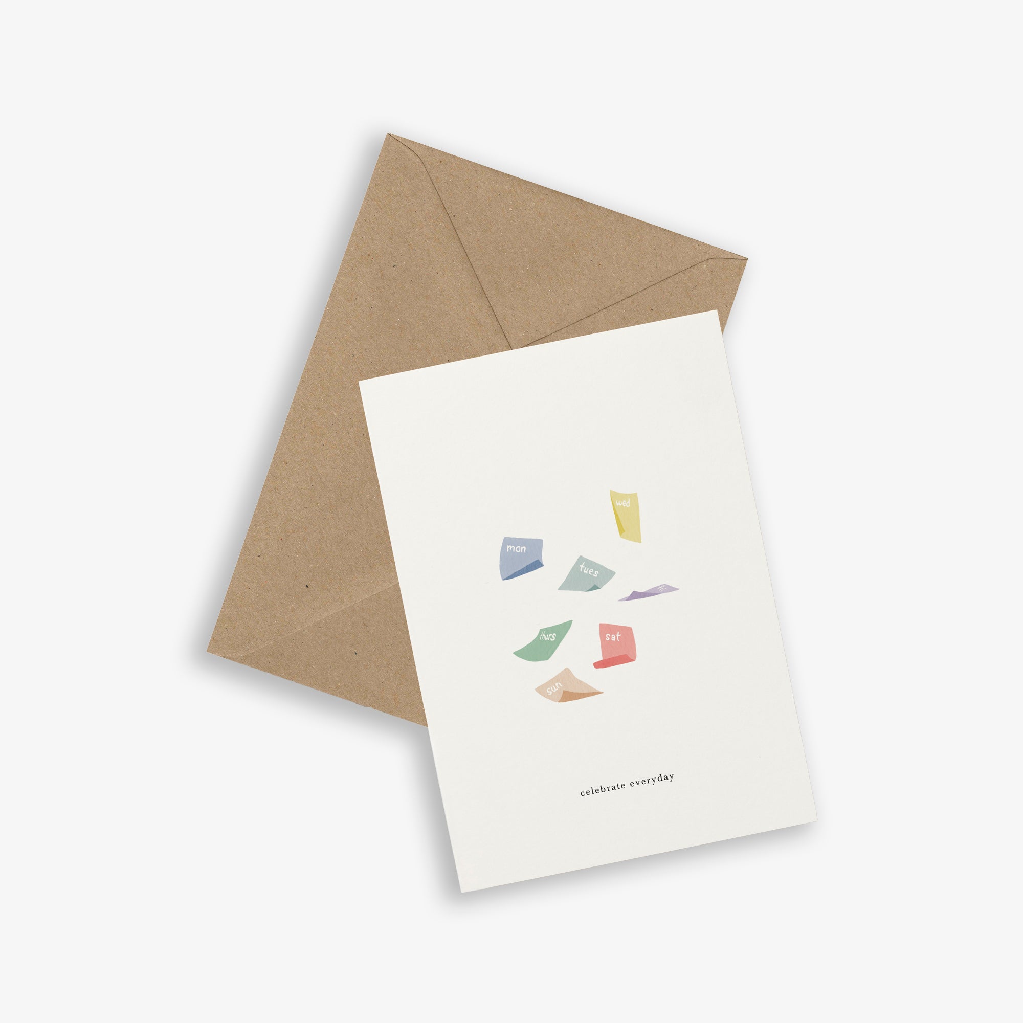 GREETING CARD // WEEKDAYS
