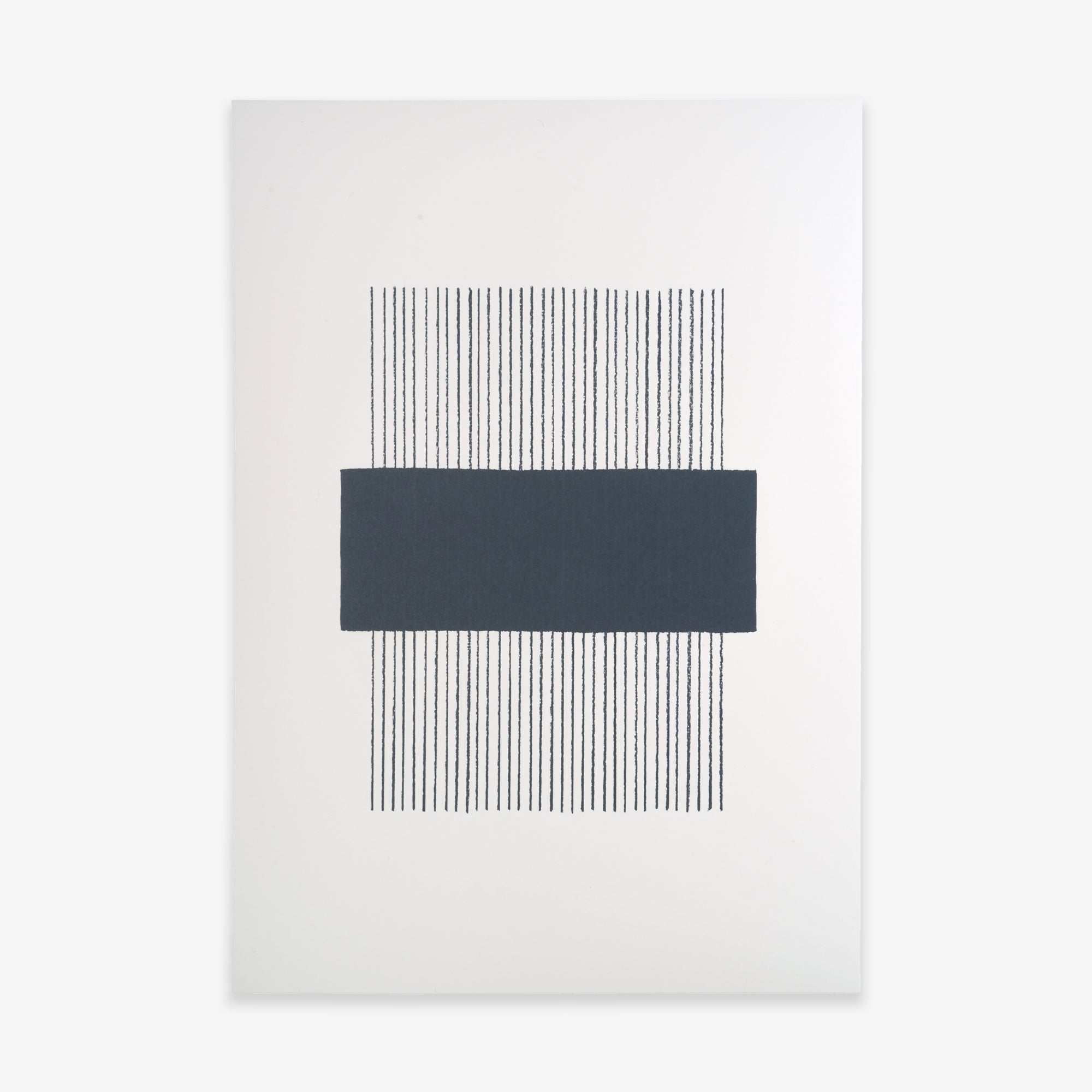 PRINT A3 LINES // NAVY