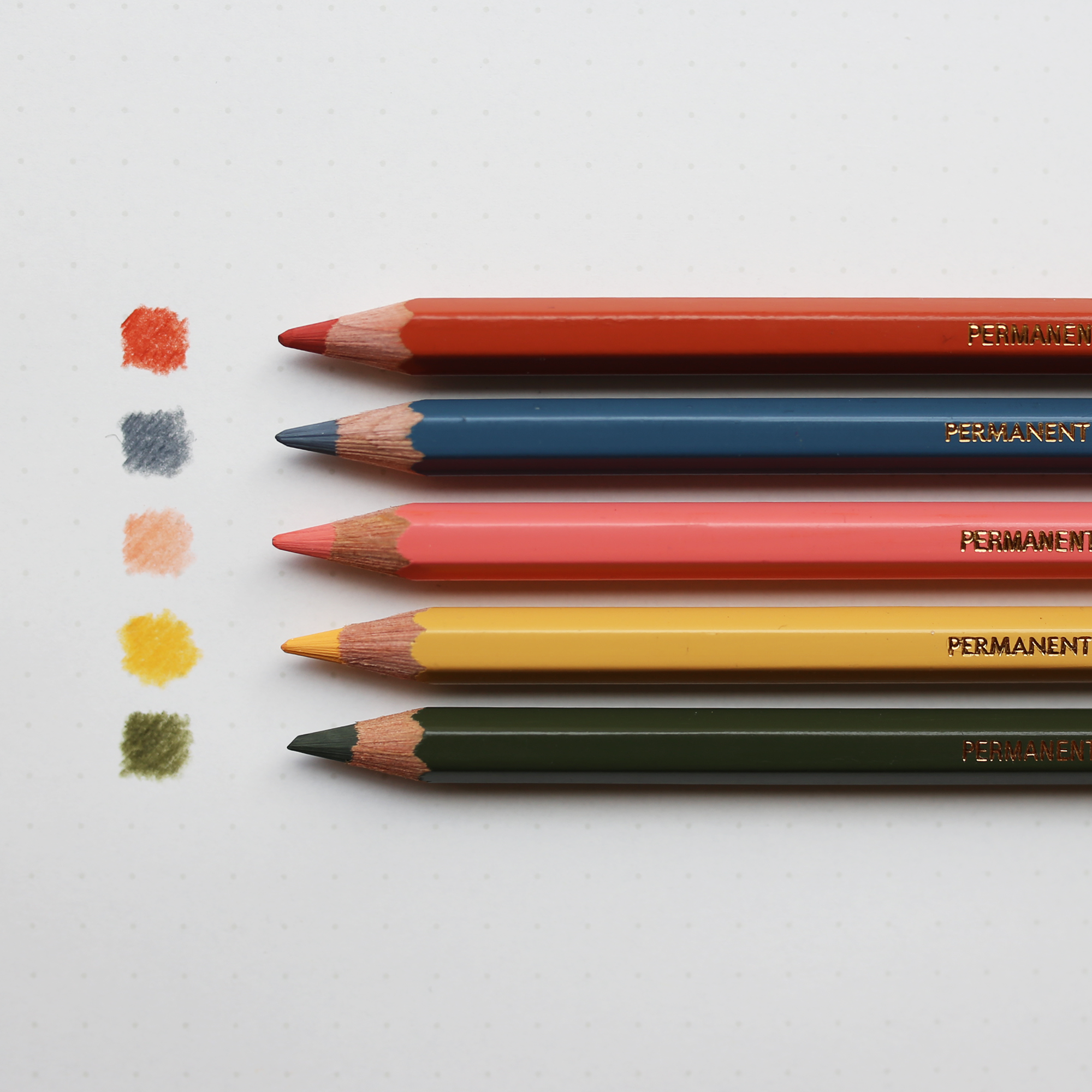 PABLO COLOURED PENCIL // ENGLISH RED