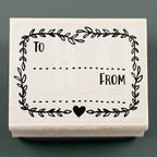 STAMP // TO AND FROM WREATH