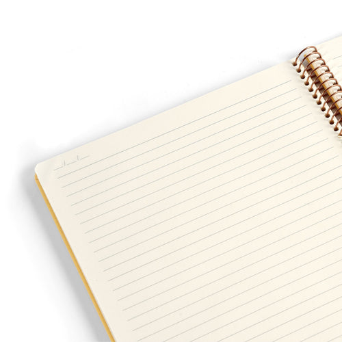 KOZO SPIRAL-BOUND NOTEBOOK A5 // HONEY