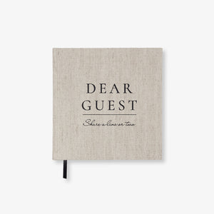 PAPERSTYLE GÆSTEBOG BLANK // CANVAS
