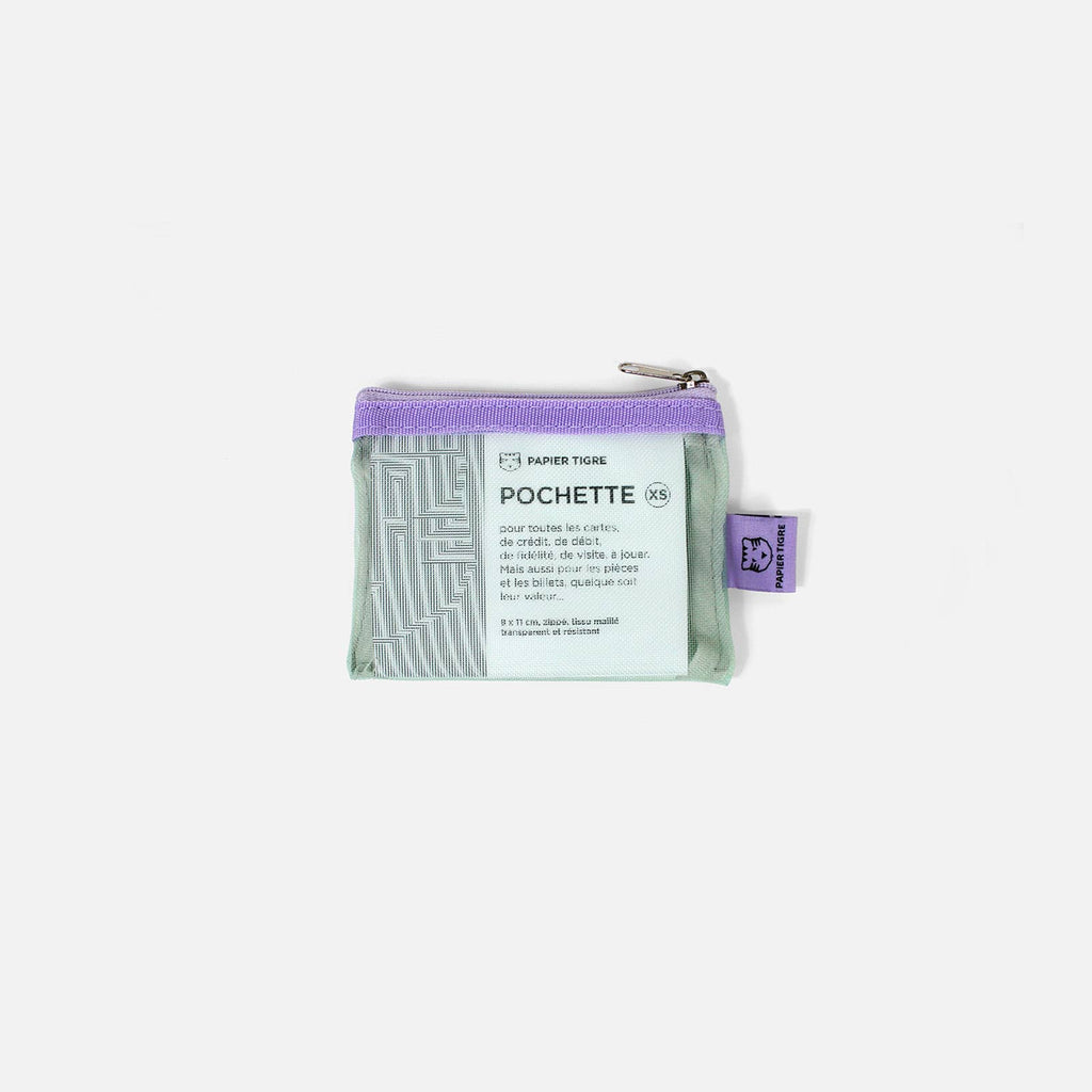 MESH POCKET XS // LILAC & MINT