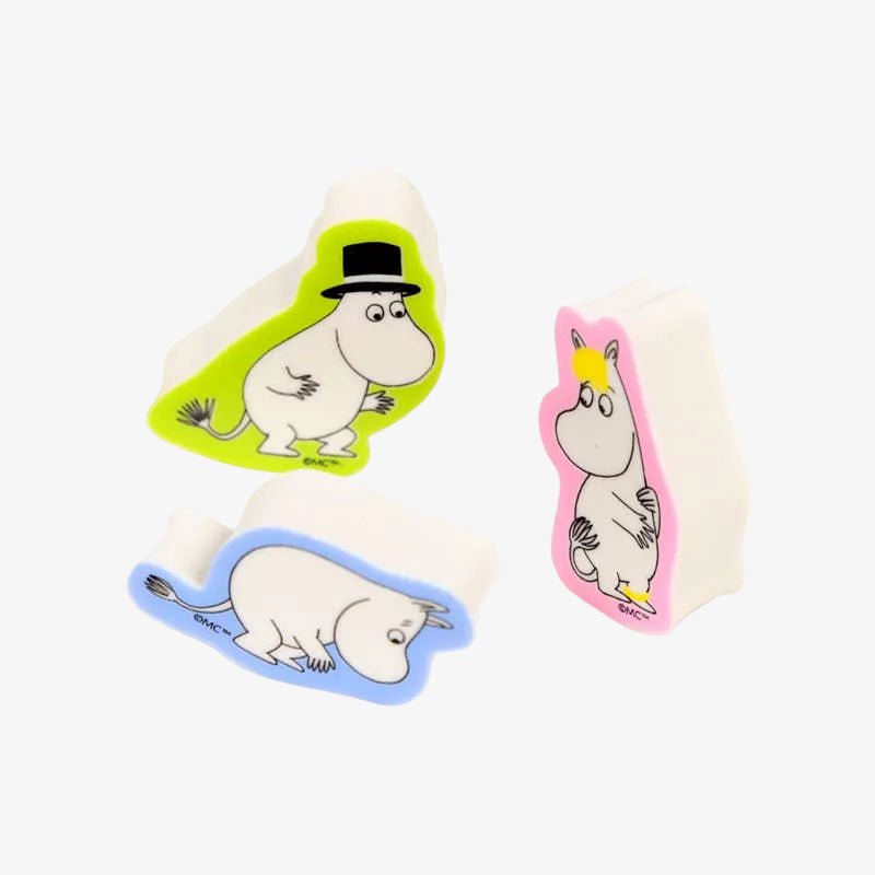 MOOMIN ERASERS // SET OF 3