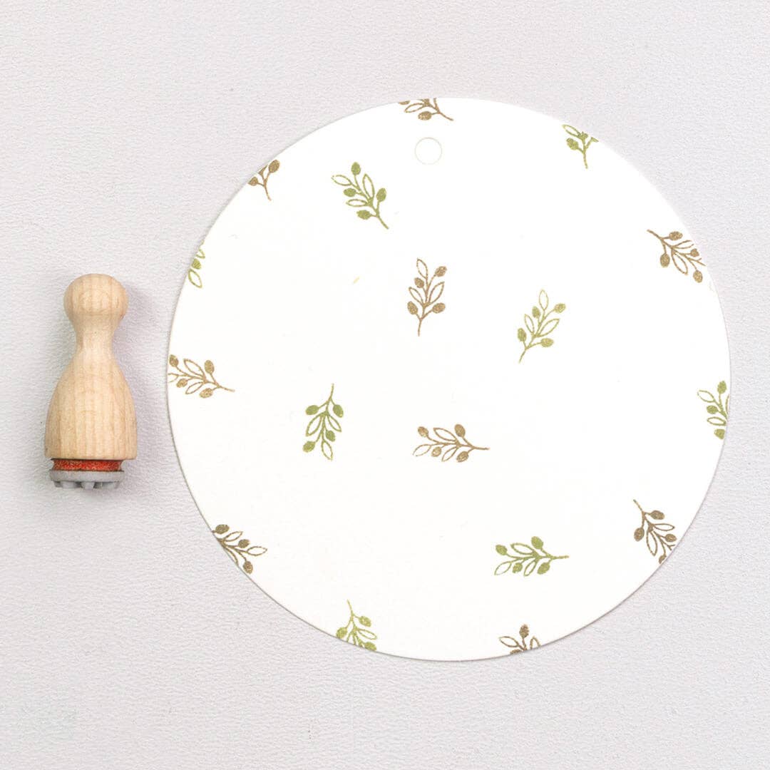 MINI RUBBER STAMP // OLIVE BRANCH