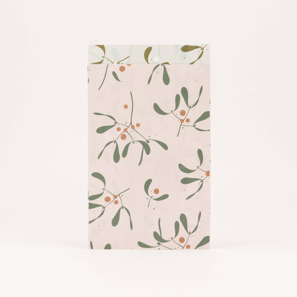 GIFT BAG SMALL // PINK MISTLETOE