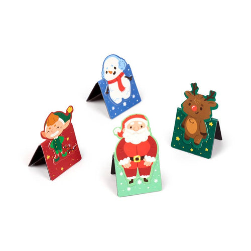 MAGNETIC BOOKMARKS // CHRISTMAS