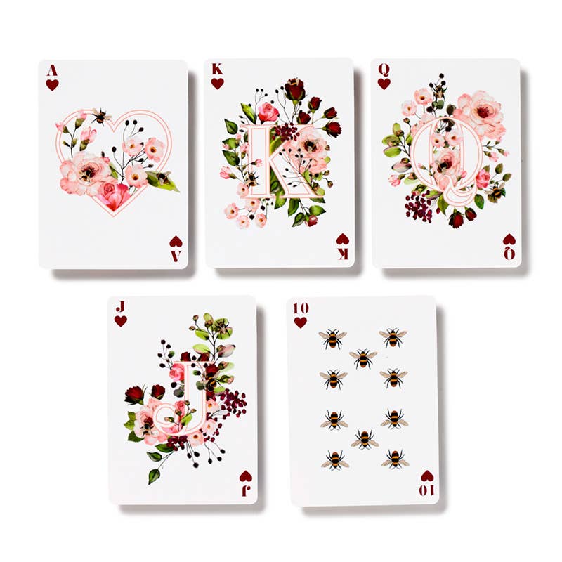 SPILLEKORT // BLOMSTERENG