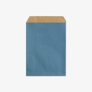 DUST BLUE PAPER GIFT BAG // L