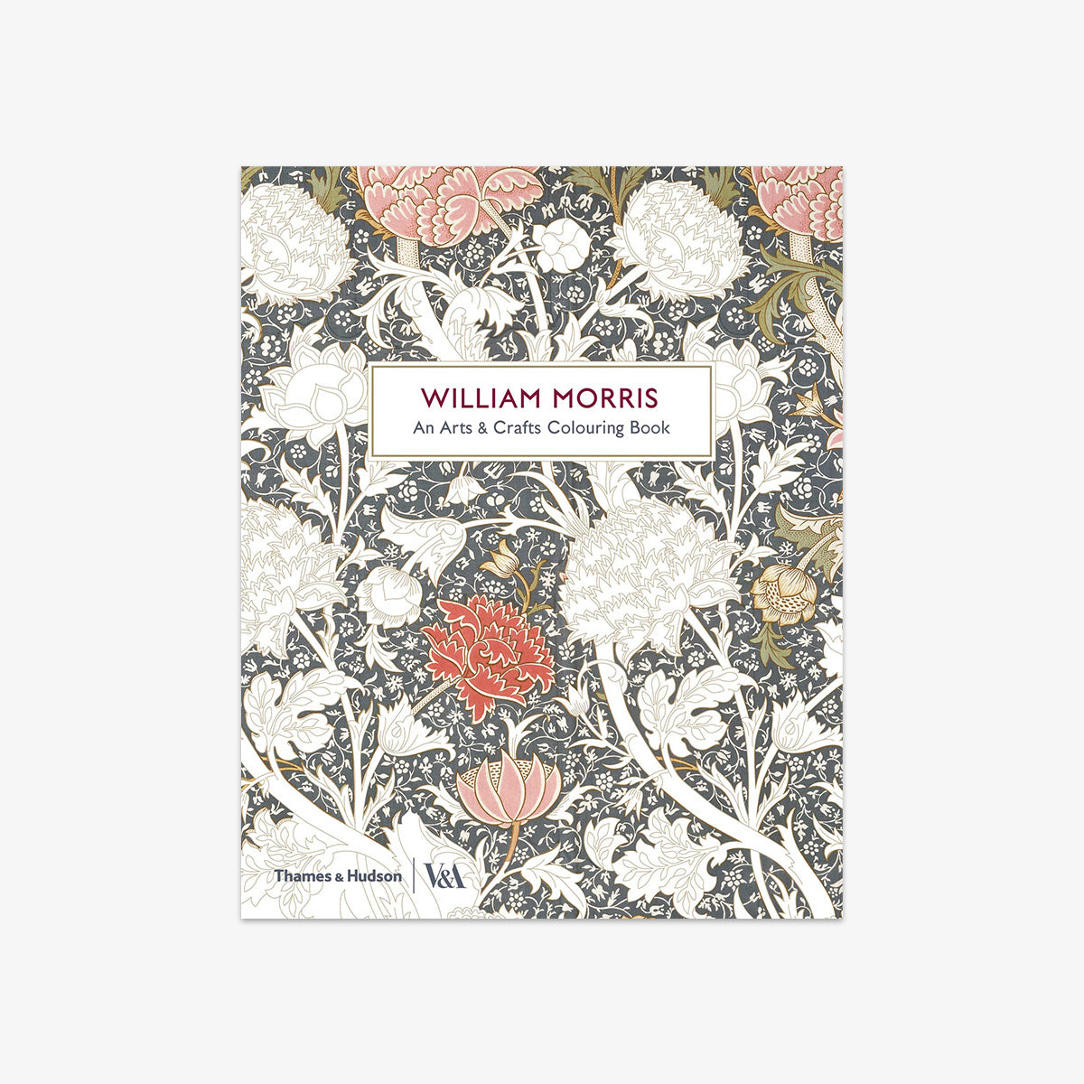 BOOK 'WILLIAM MORRIS - AN ARTS & CRAFTS COLOURING BOOK'