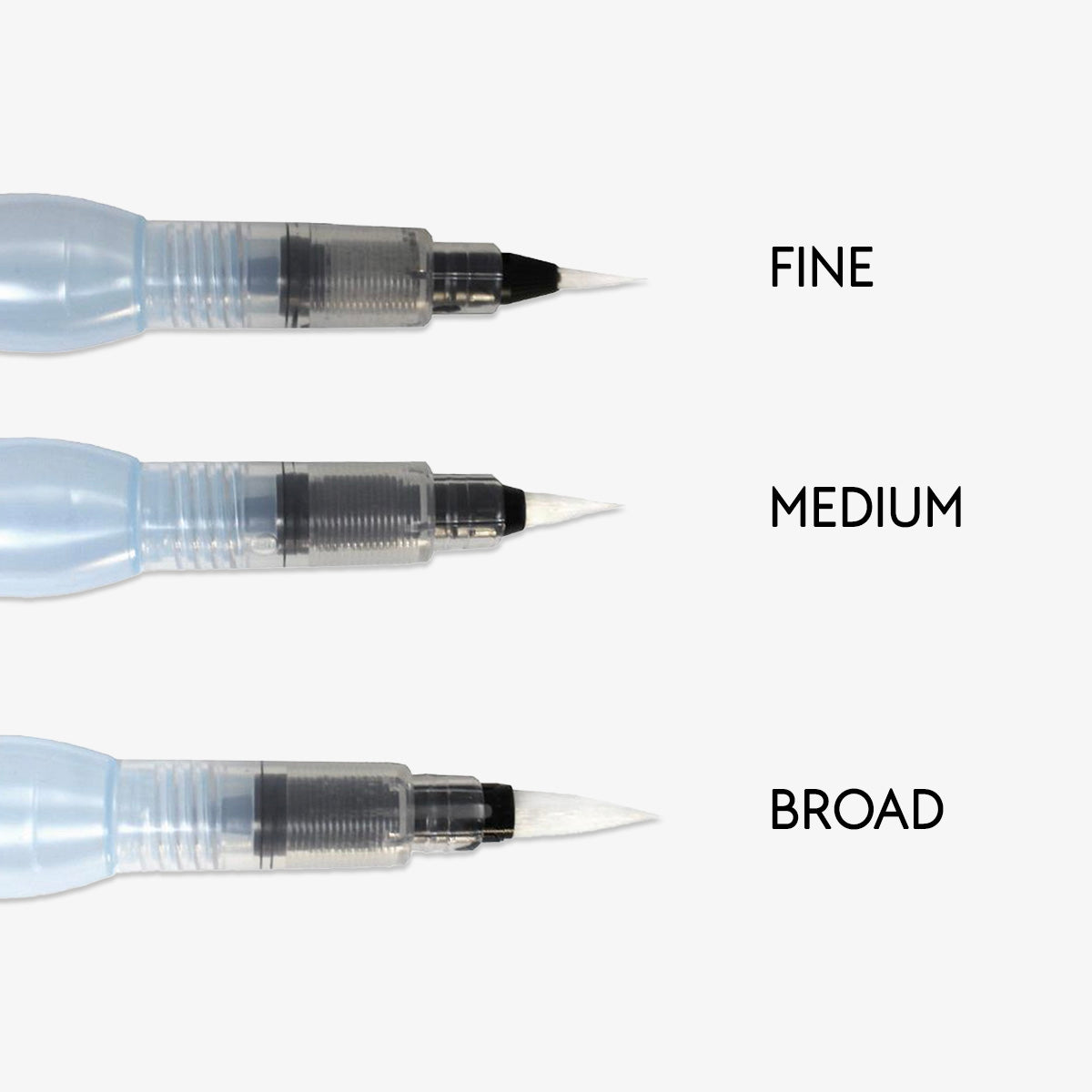 AQUASH WATER BRUSH // BROAD BRUSH TIP