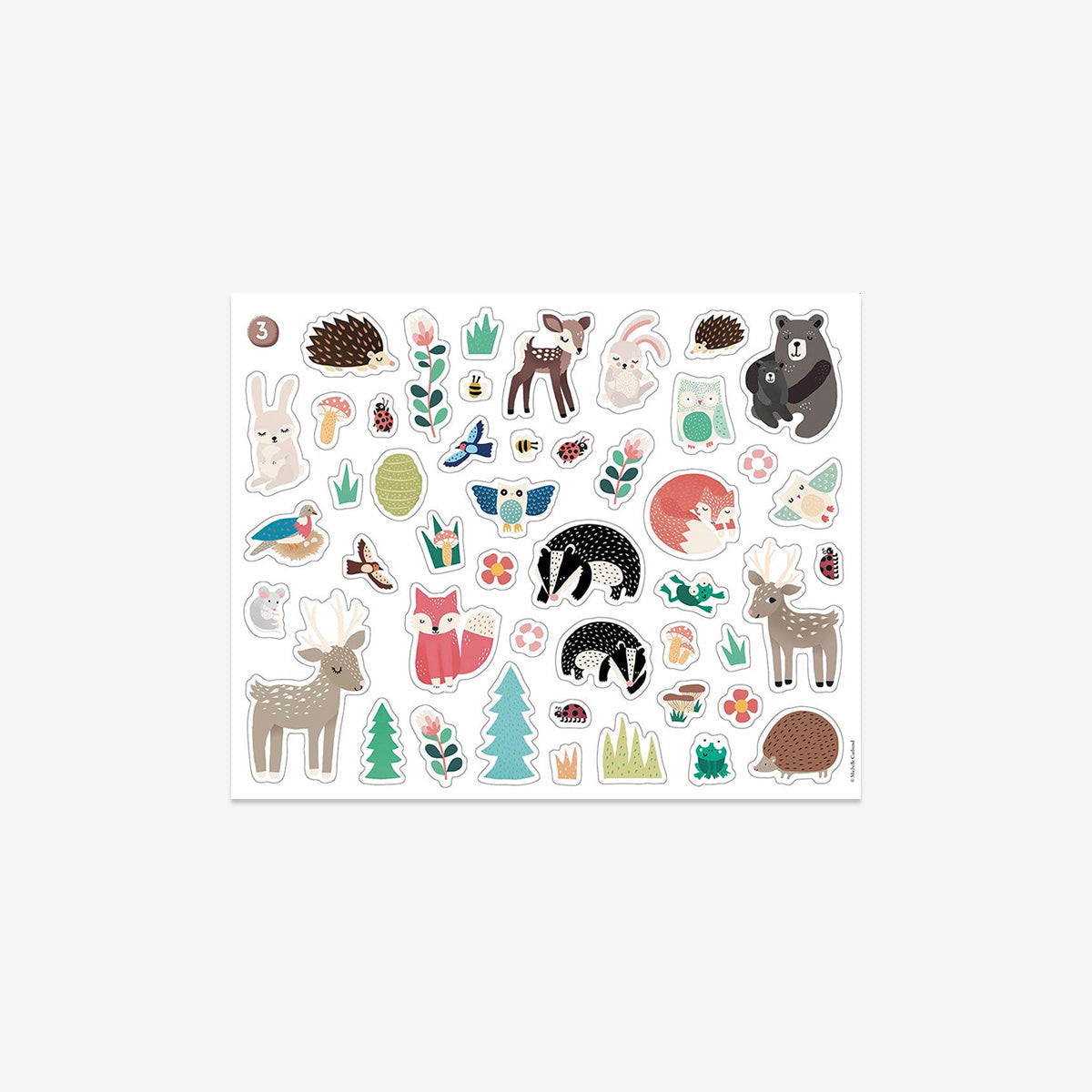 REUSABLE STICKERS // ANIMALS