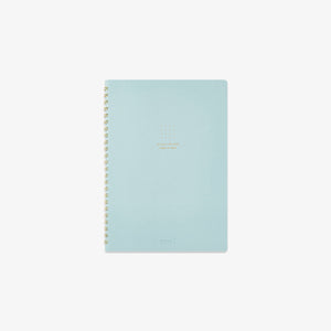 A5 RING NOTEBOOK W. DOT GRID // BLUE