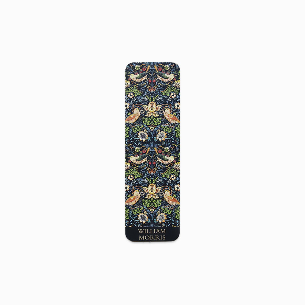 WILLIAM MORRIS BOOKMARK // DARK BLUE