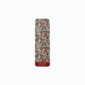 WILLIAM MORRIS BOOKMARK // DARK RED