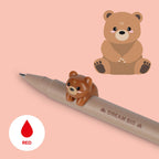 LOVELY FRIENDS GEL PEN // TEDDY BEAR