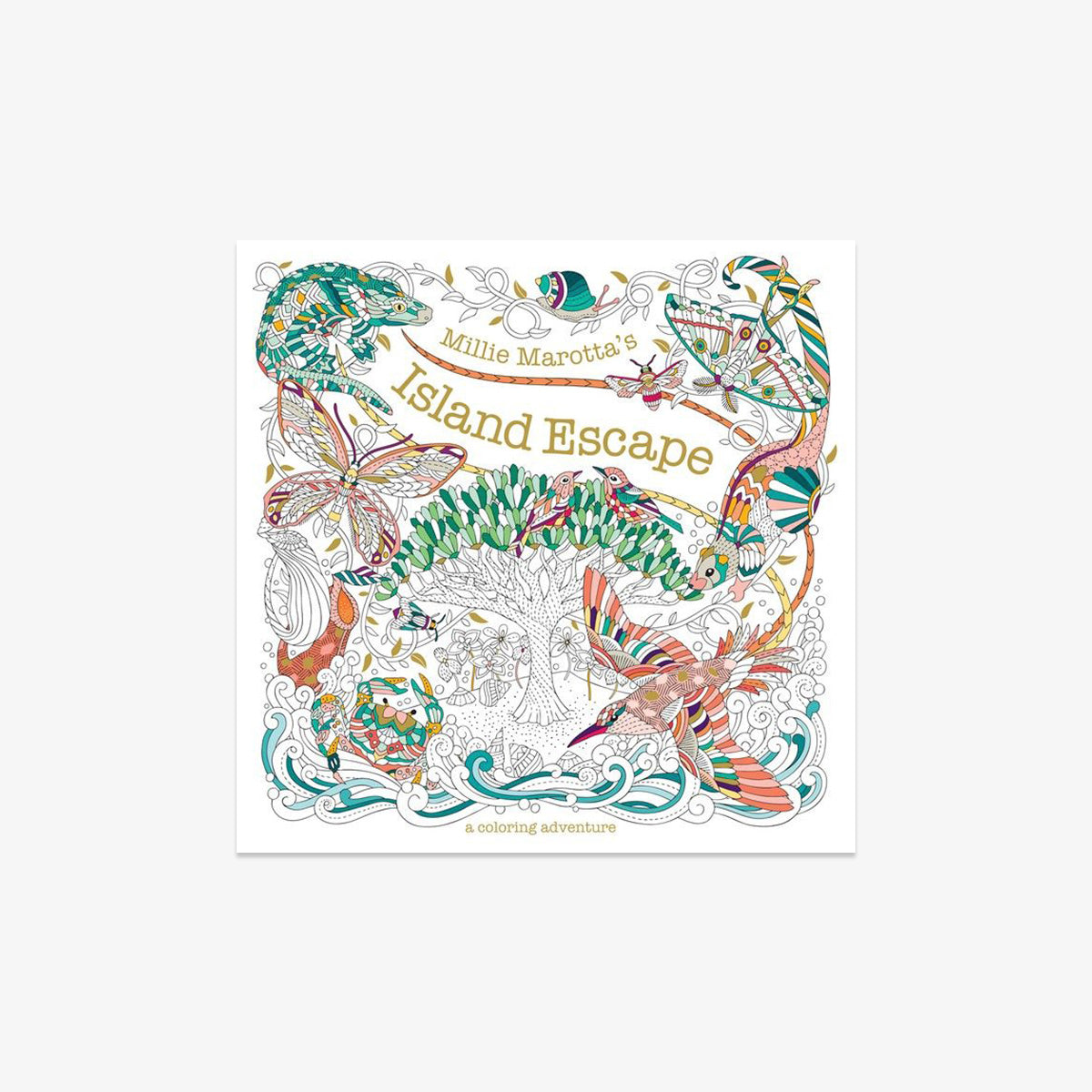 COLOURING BOOK // MILLIE MAROTTA'S ISLAND ESCAPE