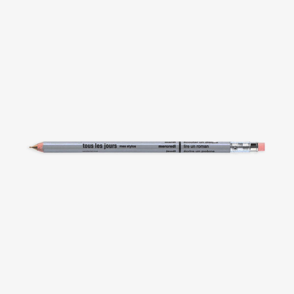 DAYS MECHANICAL PENCIL 0.5mm // SILVER