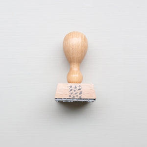 STEMPEL // BLÅ BLOMSTER