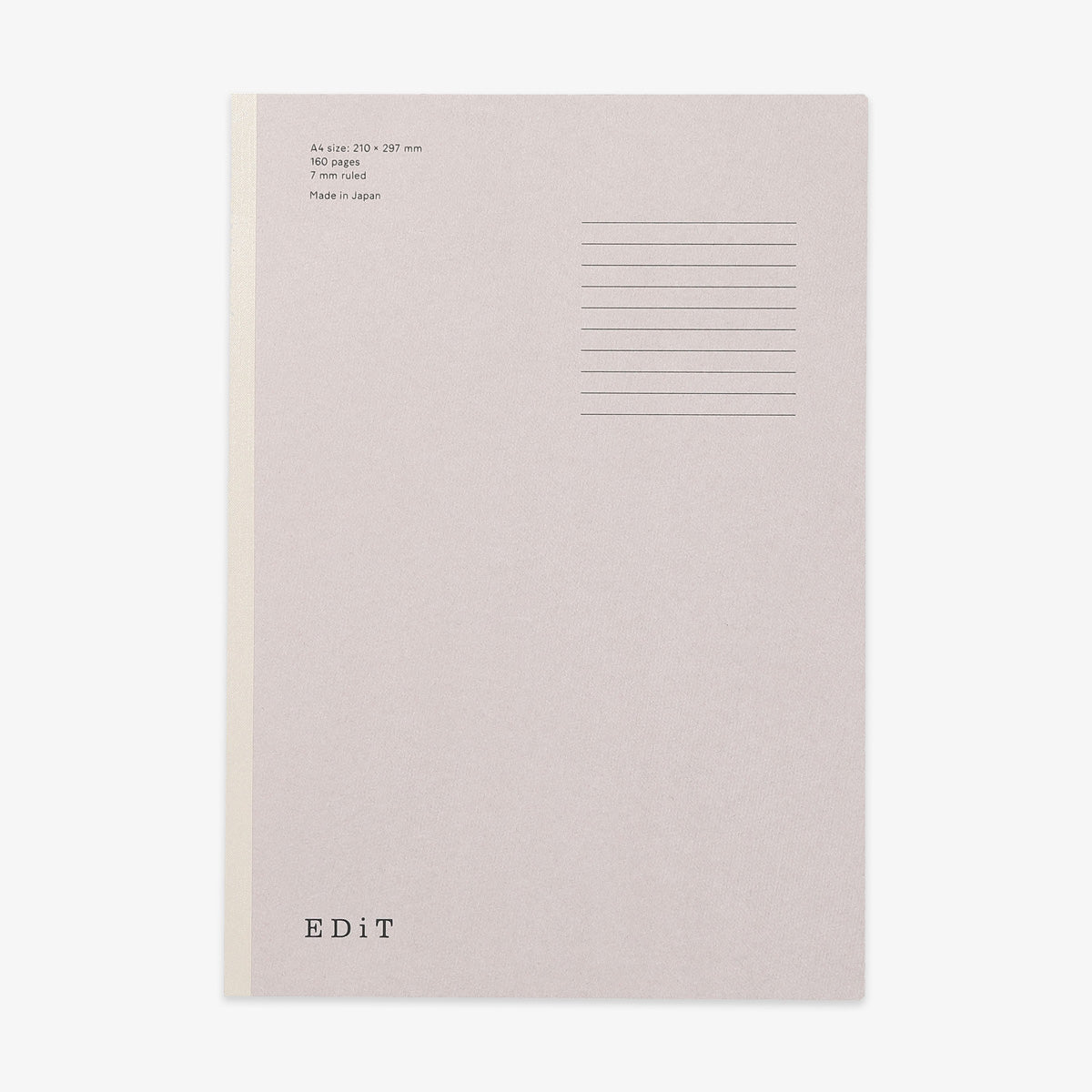 EDiT NOTESHÆFTE // A4 LINJER