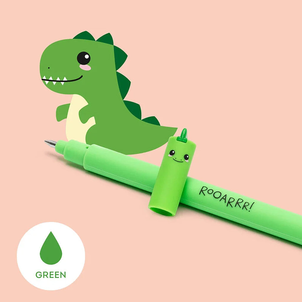 ERASABLE GEL PEN // DINO