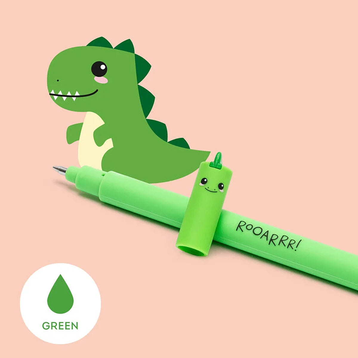 ERASABLE GEL PEN // DINO