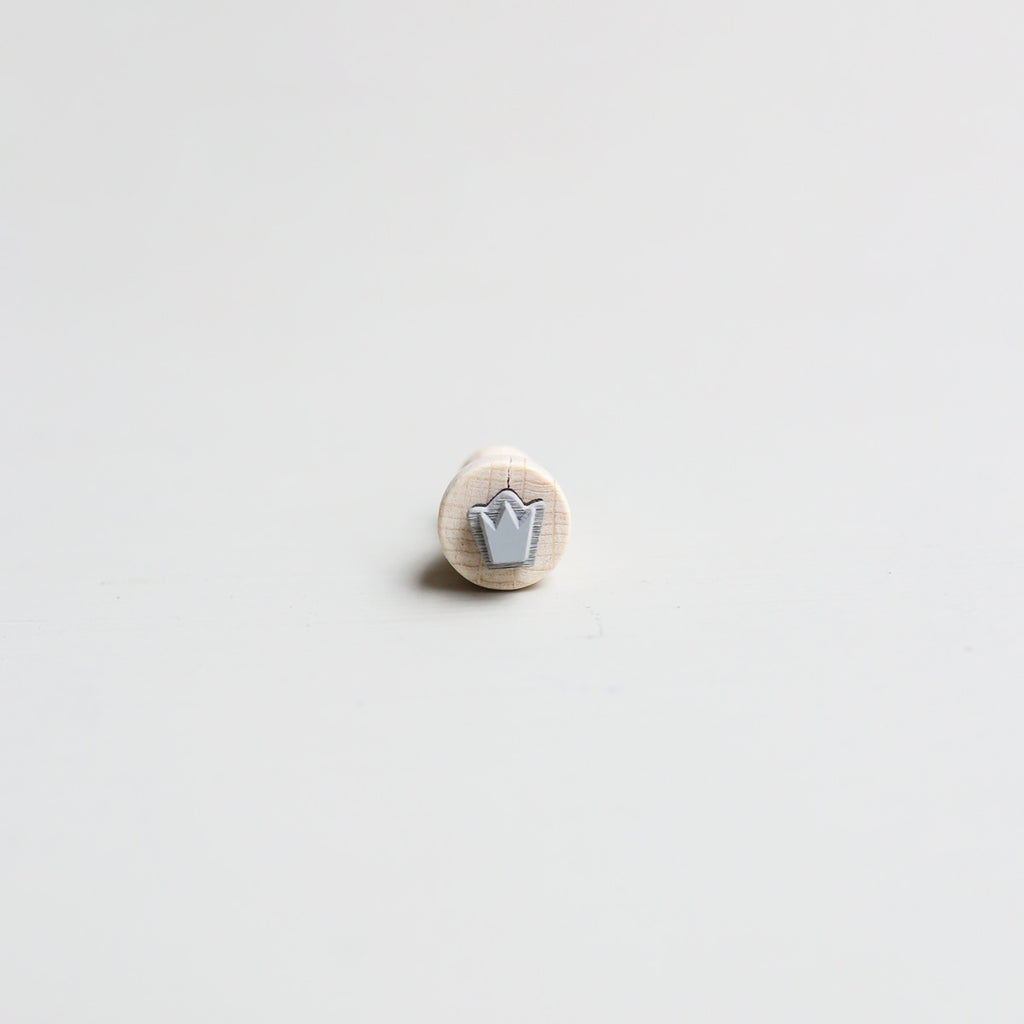 MINI RUBBER STAMP // CROWN