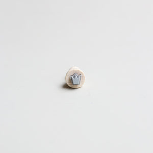 MINI RUBBER STAMP // CROWN