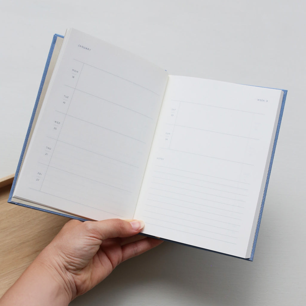 NOTEBOOK CALENDAR 2027 // ENGELSK
