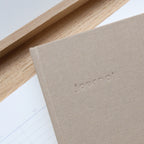 HARDCOVER NOTEBOOK A5 // SAND