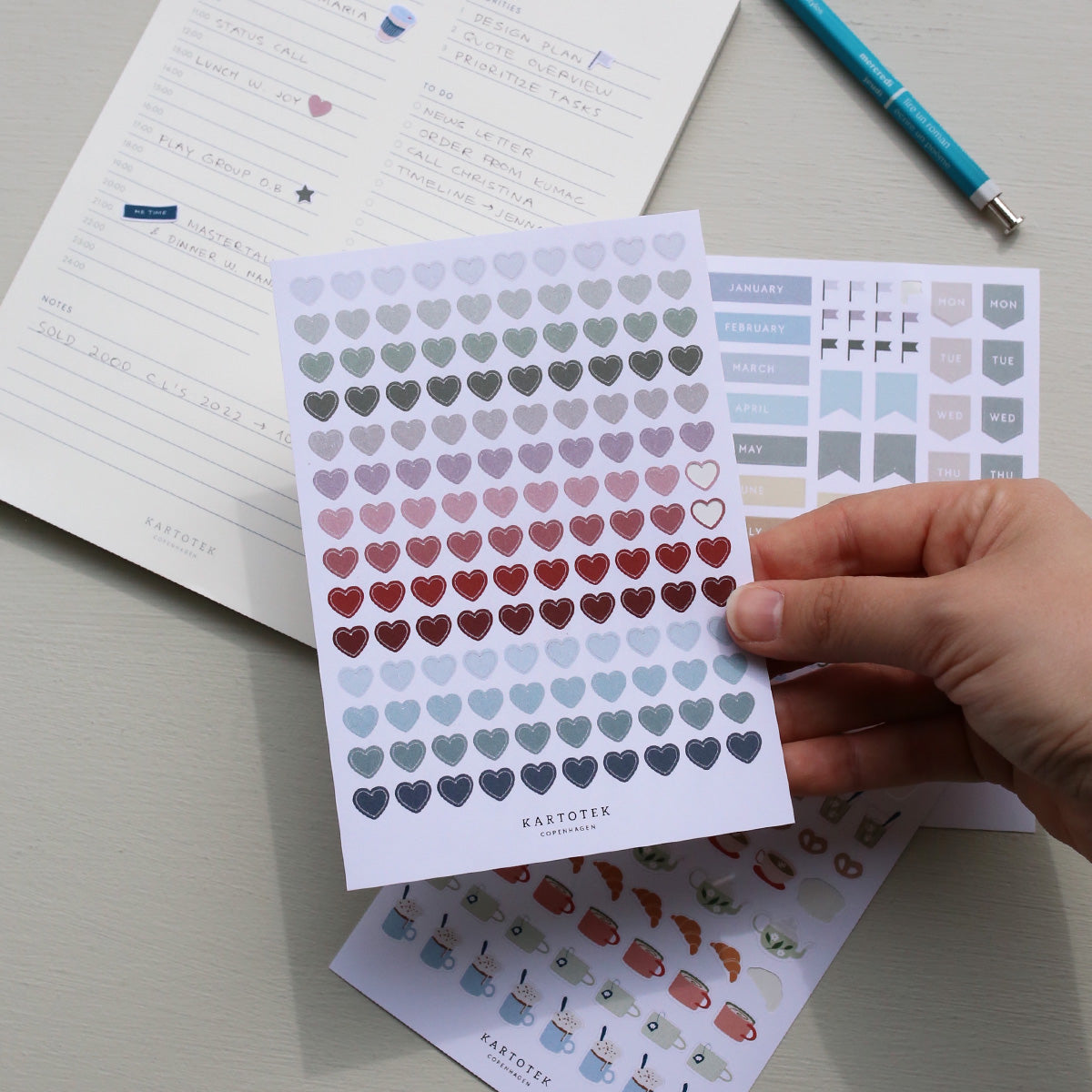 STICKERS // MINI HEARTS