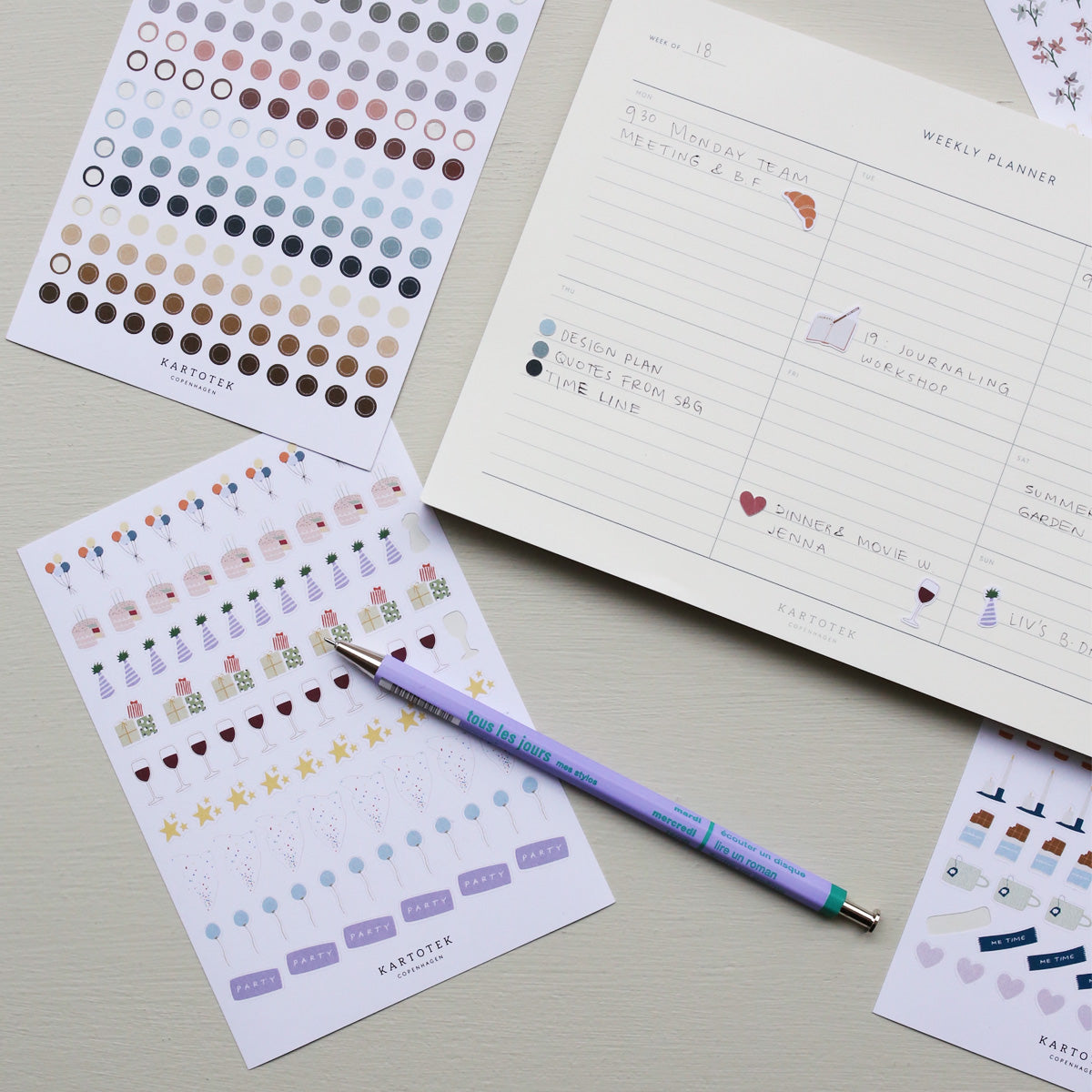 STICKERS // MINI CELEBRATION ICONS