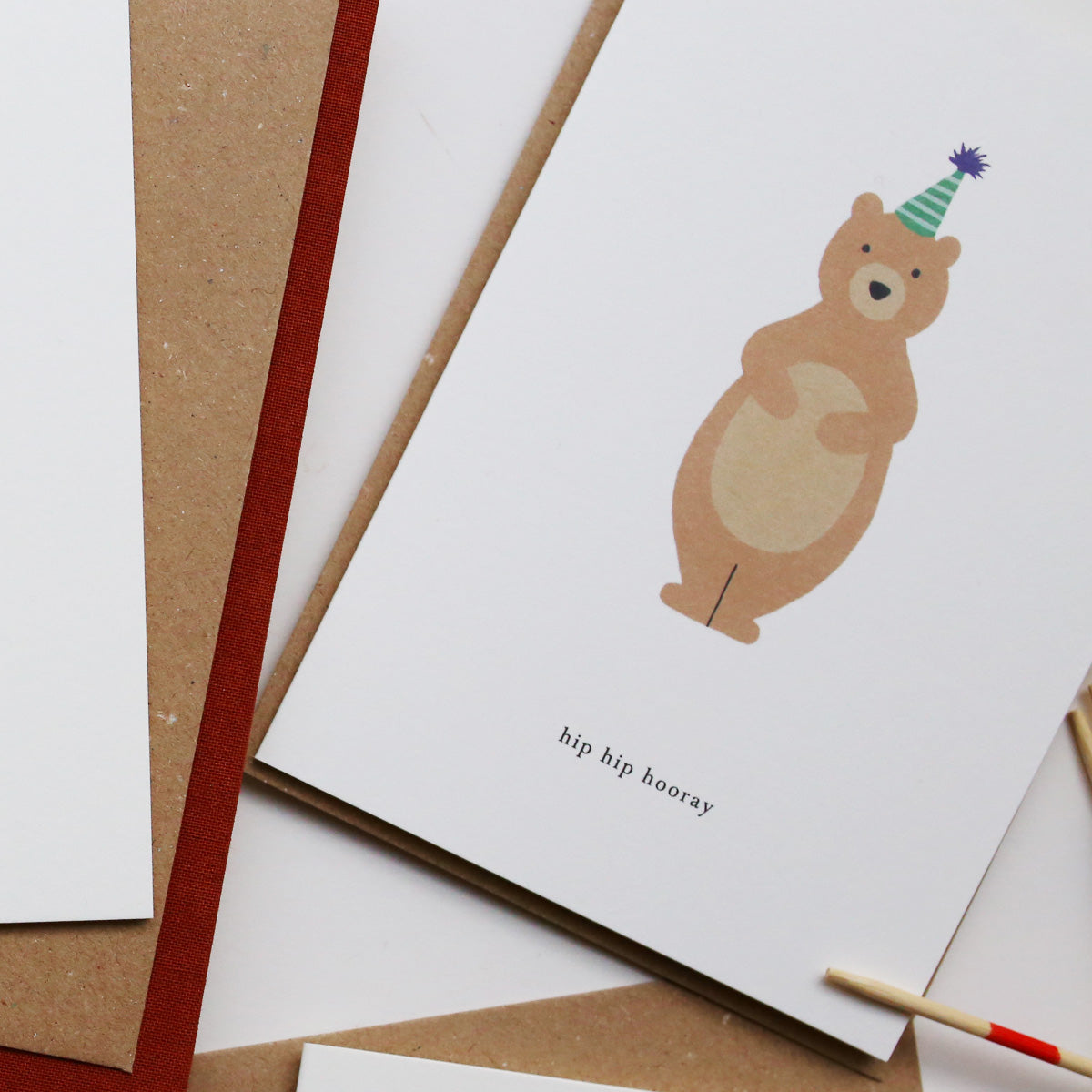 GREETING CARD // BIRTHDAY BEAR