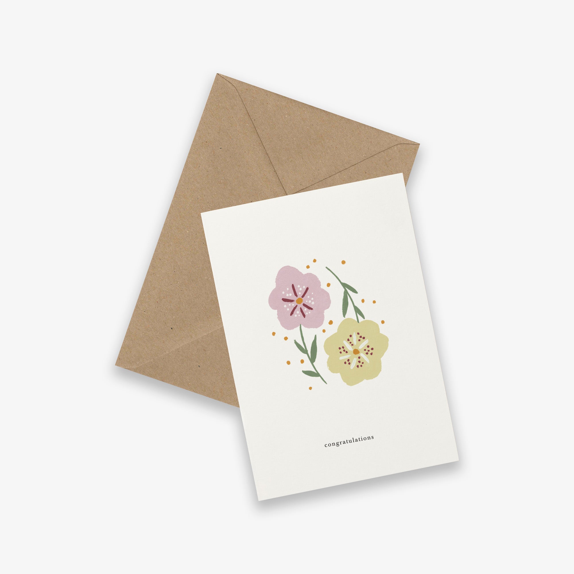 GREETING CARD // FLORAL WISHES