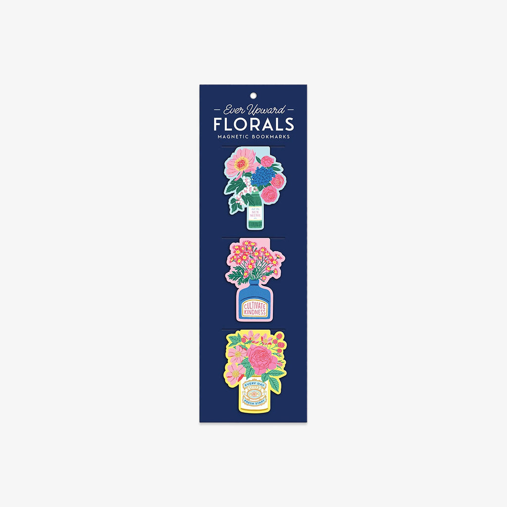 MAGNETIC BOOKMARKS // FLORALS