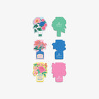MAGNETIC BOOKMARKS // FLORALS