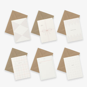 GREETING CARD BUNDLE OF 6 // GRAPHICAL