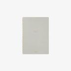 A5 RING NOTEBOOK W. DOT GRID // GREY